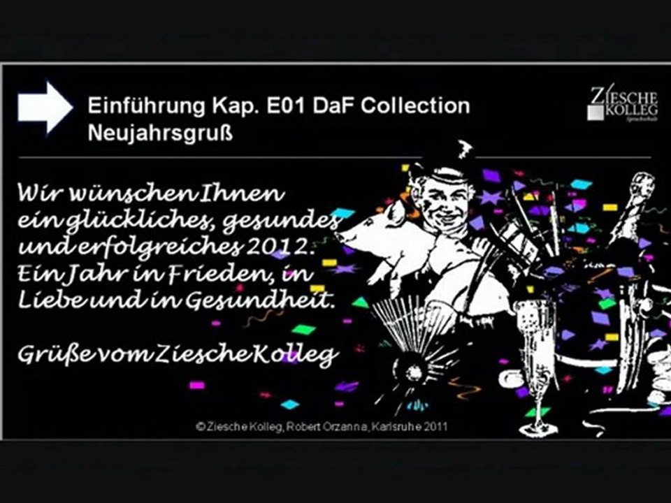 Kap. Einführung 06  Glückwünsche Neujahr 2012