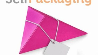 Petites boites cadeaux triangulaires, pyramidales | Comment fabriquer boîte 0536 de SelfPackaging