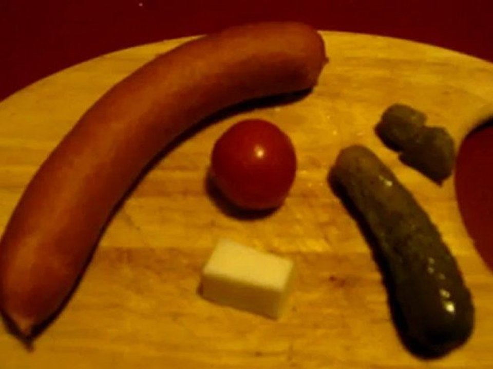 A2-C2 Würstchen und ... auf dem Brett Hörtext