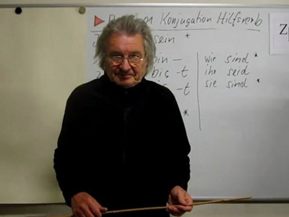 A1  Kap..01 Konjugation Hilfsverb sein