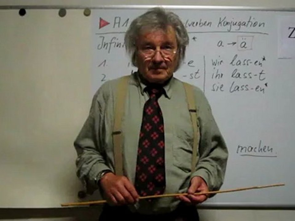 A1 Kap 01 Konjugation starke Verben lassen