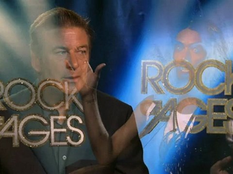 Russell Brand talks kissing Alec Baldwin in Rock of Ages