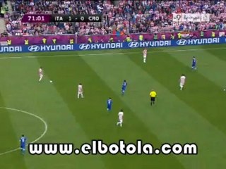 هدف كرواتيا الأول ضد إيطاليا