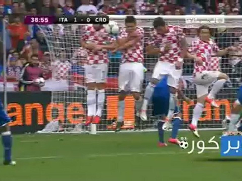 اهداف ايطاليا وكرواتيا 1-1 يورو2012-سوبر كورة