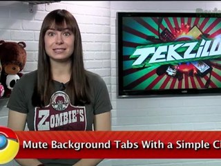 Mute Sound From Any Tab in Chrome - Tekzilla Daily Tip