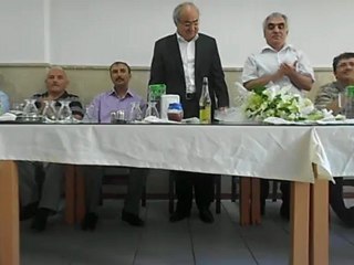 Tarım Reformu Genel Müdür Yardımcısı Sayın Yusuf GÜLSEVER'in Denizli'deki mesai arkadaşlarına veda konuşması...