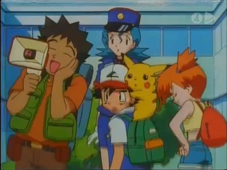 brok leker med en megafån