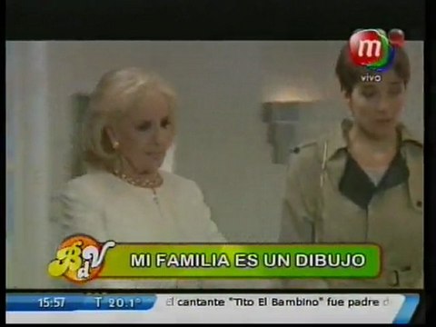 Debate con Reina Reech. Las imágenes de Juana Viale con Mirtha Legrand en La Dueña