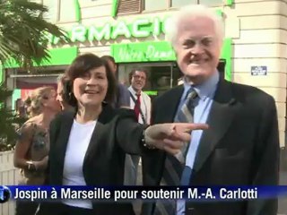 Législatives: L. Jospin à Marseille pour soutenir M.-A. Carlotti