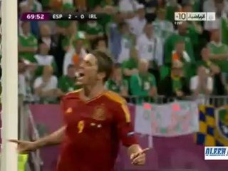 اهداف مباراة اسبانيا - ايرلندا
