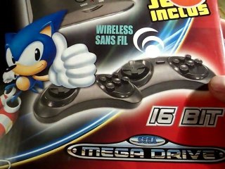 Kinikuman77 vous presente la Megadrive Mini et comparatif avec la MD Jap.