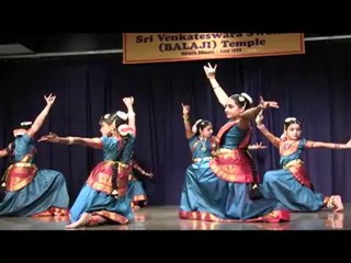SRI VENKATESWARASWAMY TEMPLE:  DANCEFEST 2012: SWETHA VIJAYARAGHAVAN'S MALLARI