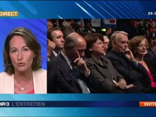 Itw de Ségolène Royal au jt de France3