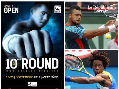 Moselle Open : Tsonga et Monfils pour le 10e round