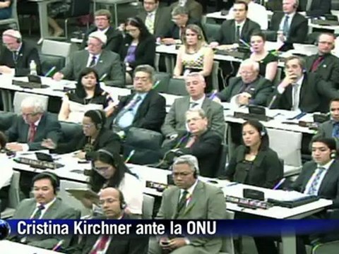 Kirchner por Malvinas en la ONU