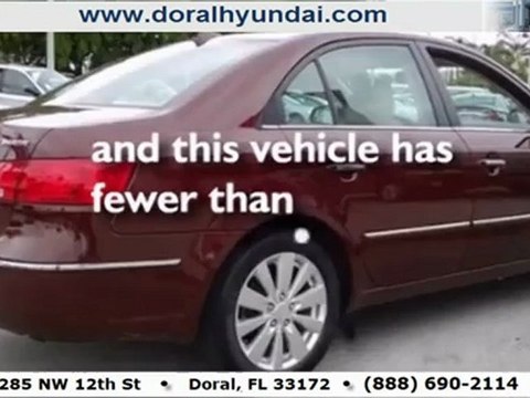 Certified 2009 Hyundai Sonata Limited @ DORAL HYUNDAI ...