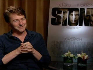 Edward Norton discusses 'Stone'