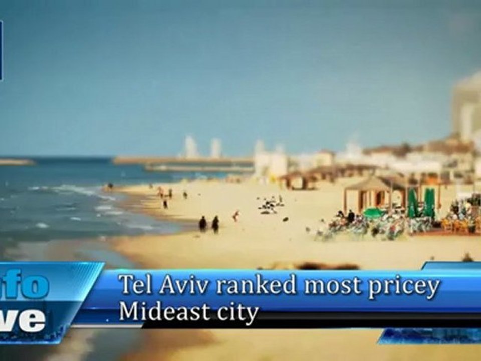 Tel Aviv ranked most pricey Mideast city