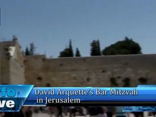 David Arquette's Bar Mitzvah in Jerusalem
