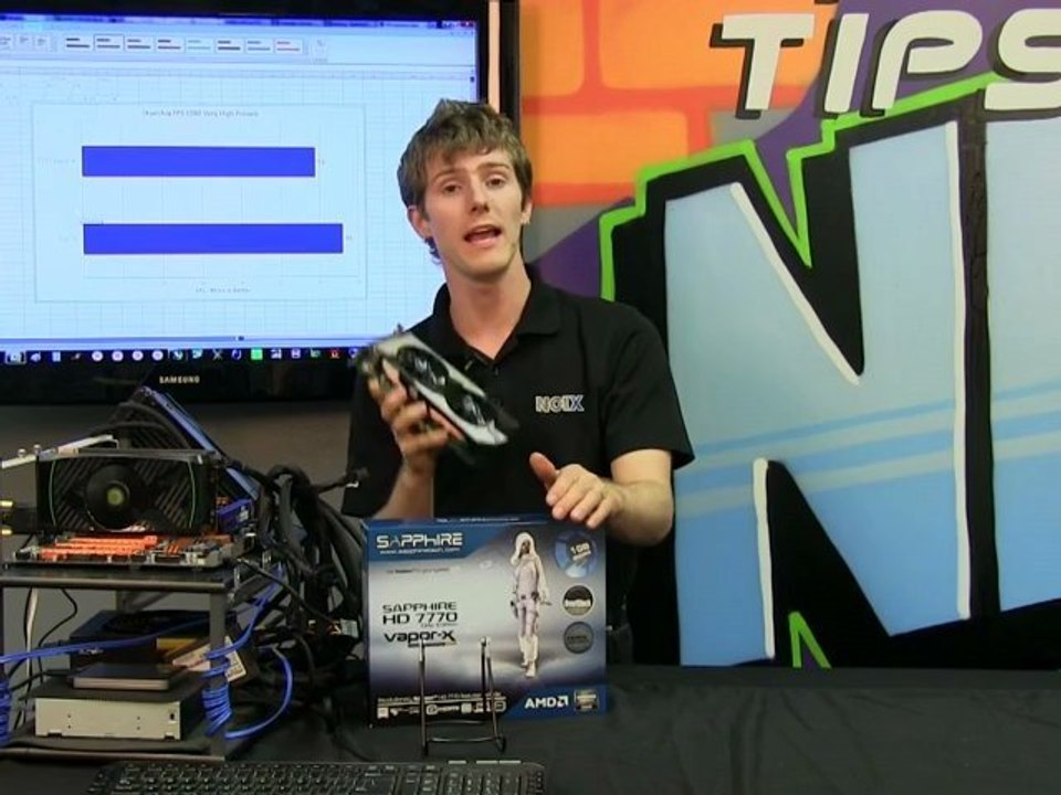 Sapphire Radeon HD 7770 Vapor-X Review & Showdown with GTX 550 Ti NCIX Tech Tips