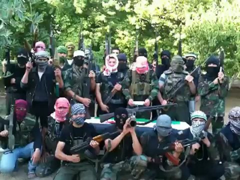 Syria فري برس ريف دمشق كتيبة شهداء الغوطة الشرقية 14 6 2012 Damascus
