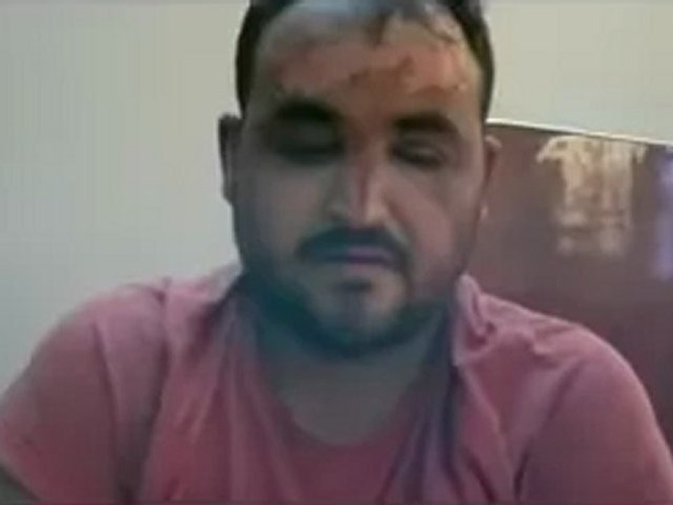 Syria فري برس  حمص اعتقال شبيح من قبل كتيبة شهداء الحولة 14 6 2012 Homs