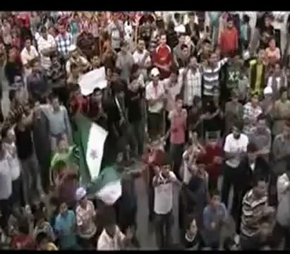 Syria فري برس حمص الحولة الحي الغربي مظاهرة مسائية 14 6 2012 Homs