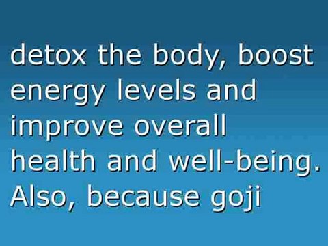 African Mango An Goji Berry Diet