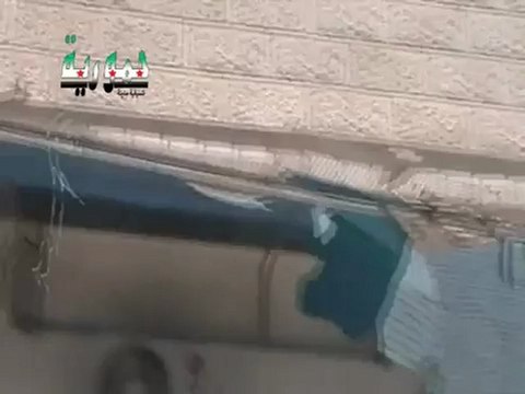 Syria فري برس ريف دمشق حمورية آثار الدمار والخراب 13 6 2012 ج1 Damascus