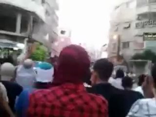 Syria فري برس  ريف دمشق مظاهرة بيت سحم    مقطع ثاني 13   6   2012 Damascus