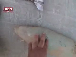 Syria فري برس  ريف دمشق القدائف التي قصف بها دوما 13 6 2012 Damascus
