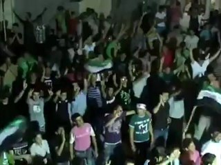 Syria فري برس  حماه المحتلة مظاهرة الوفاء للشهيد عمران الدقاق 13 6 2012 Hama