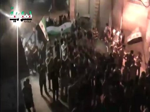 Syri فري برس ريف دمشق مدينة حمورية مسائية رائعة الأربعاء 13 6 2012 ج1 Damascus