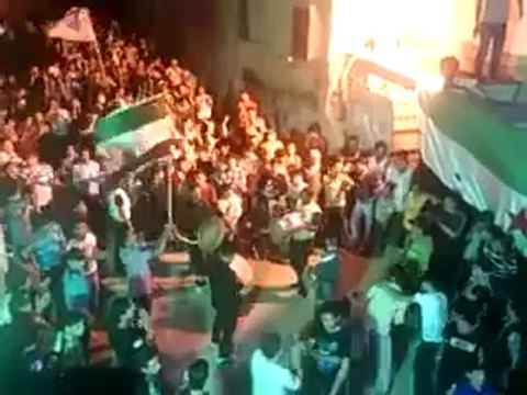 Syria فري برس دمشق مسائية ثورية من احرار برزة العزة في دمشق 13 06 2012 Damascus