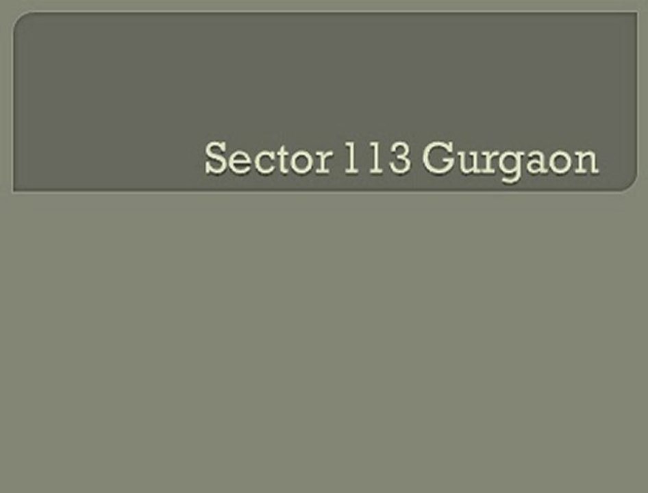 TATA housing sector 113 gurgaon