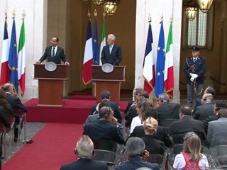 Italy, France say Europe should focus on growth