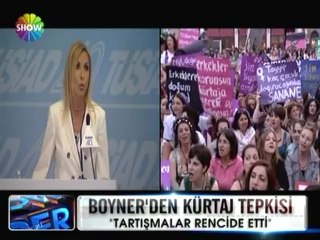 Ümit Boner'den kürtaj tepkisi - 14 haziran 2012