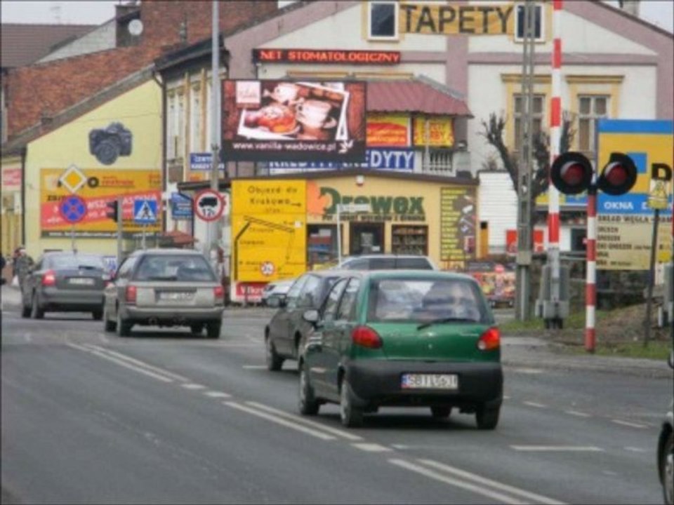 EKRAN LED KĘTY, KOŚCIUSZKI TEL.782 666 777