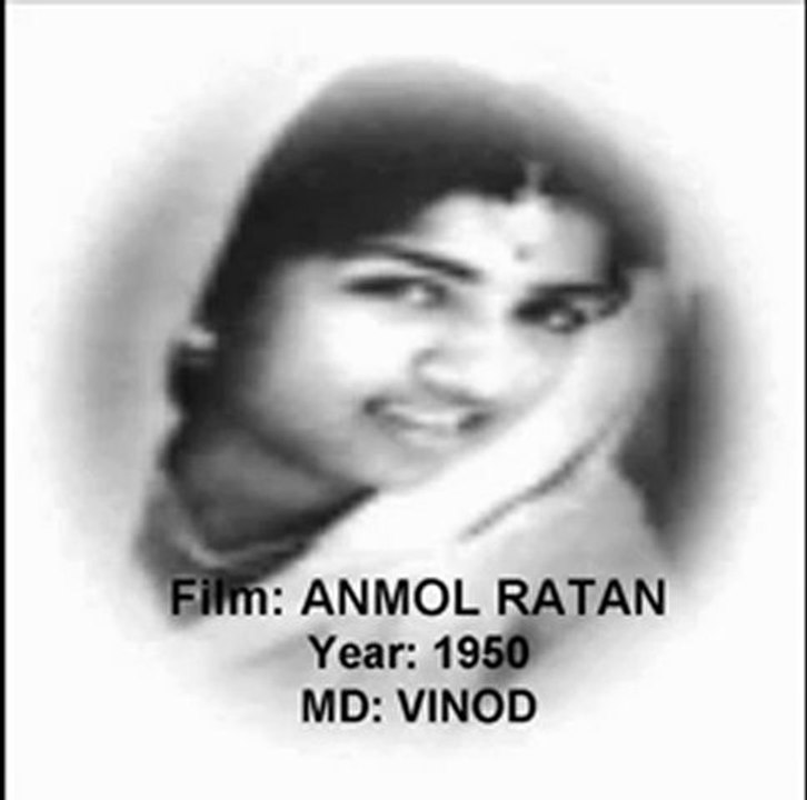 Taare wohi hain chaand wohi hai (Anmol Ratan)(1950)