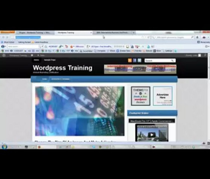 Wordpress Training - Installing Plugins In Wordpress