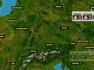 El tiempo en Europa, por países, previsión del viernes 15 al lunes 18 de junio