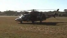 SAAF A109 landing at Virginia Airport FAVG