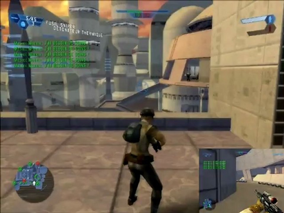 Star Wars Battlefront Map 02 - Bespin - La cité