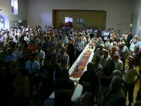 Legislatives 2012 /// On fête la victoire à Veyre Monton//4ème Circonscription du Puy de dôme ..Jean-Paul Bacquet .Sylvie Maisonnet..