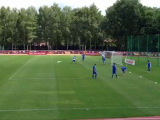 Προπόνηση με σουτ στο Σηφάκη