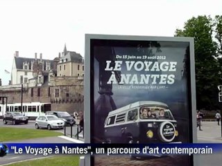 Début du "Voyage à Nantes", une manifestation d'art contemporain