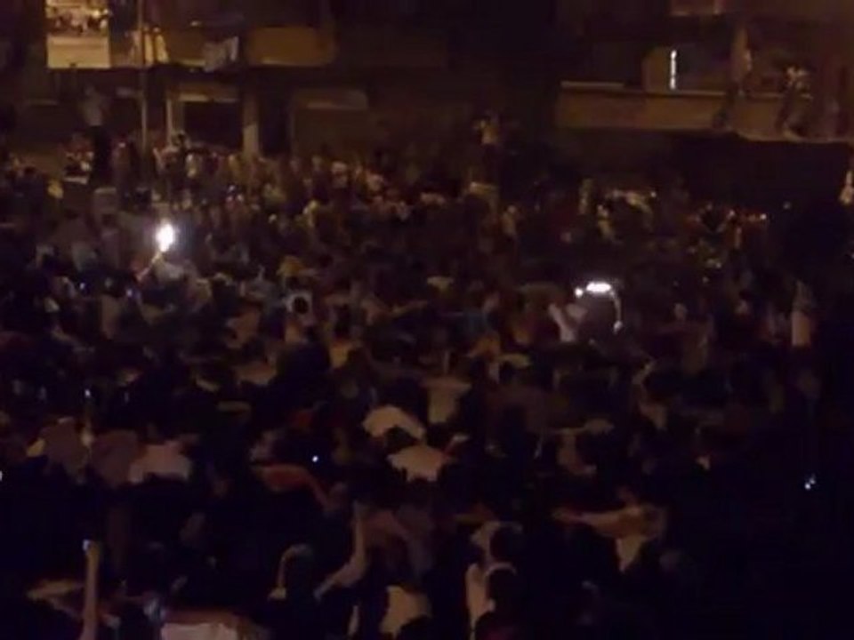 Syria فري برس حلب بستان القصر  مسائية حاااشدة   جنة يا وطنا  14 6 2012 Aleppo