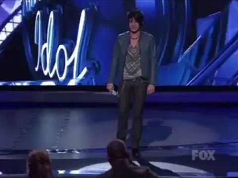 adam lambert on american idol black or white+judges