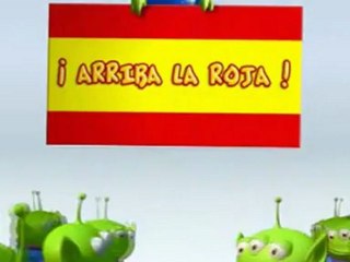 Especial 'Toy Story 3'. Animando a la Selección Español en el Mundial de Sudáfrica 2010