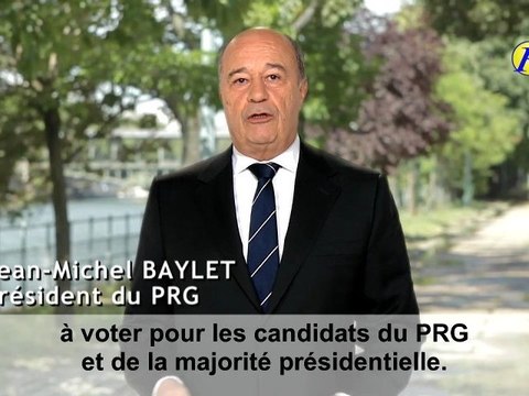 Le 17 juin, votez pour les candidats PRG et de la majorité présidentielle